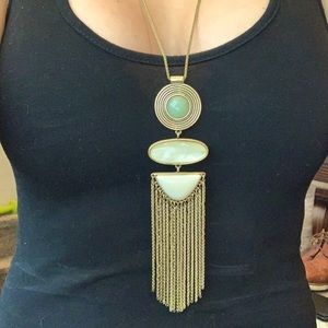 Gold Pendant Necklace